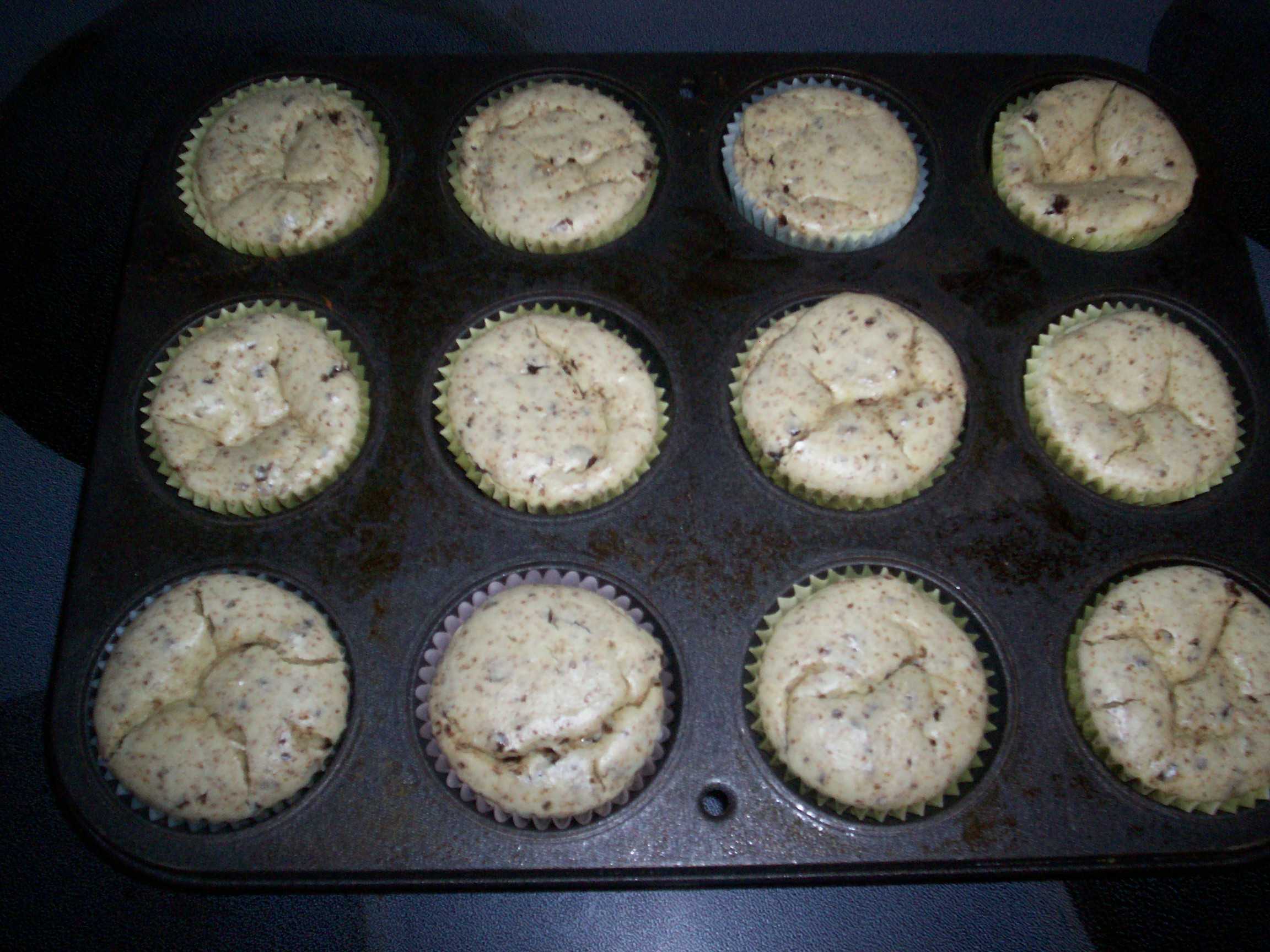 finished muffins