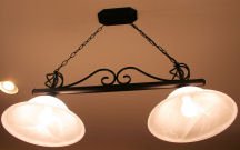 double sconce light fixture