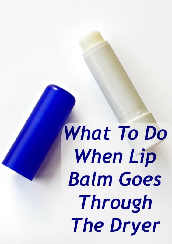 How To Get Chapstick Out Of Clothes That Went Through The ...