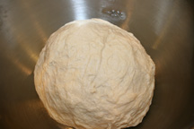 oiled bowl with dough