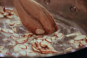 Add almonds