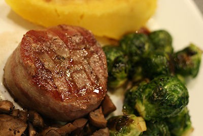 Bacon wrapped filet Bacon wrapped filet