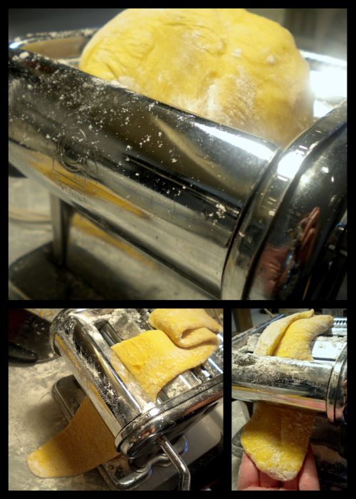 4 homemade fettuccine