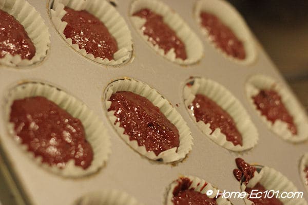 Not So Red Velvet Cupcakes 3 Velvet Batter