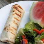 Grilled chimichangas / burritoes. Yum.