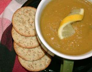 Silky Smooth Green Pea Soup - garnished and served Silky Smooth Green Pea Soup - garnished and served