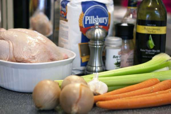 Chicken and Dumpling Ingredients