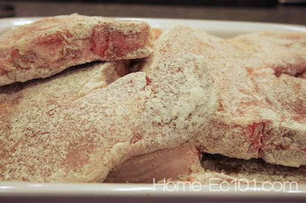 Floured Pork Chops