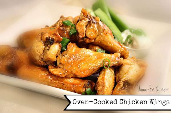 Chicken Wings in the Oven - Home Ec 101