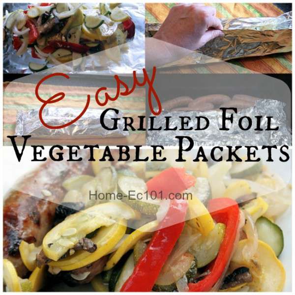 Easy Grilled Foil Vegetable Packets